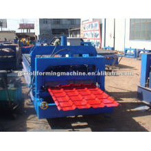 JCX 840 glazed tile colored steel metal roof and wall panel roll forming machine